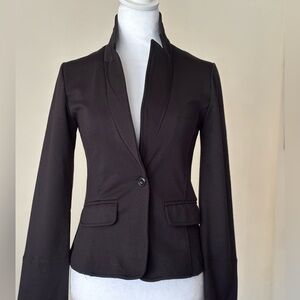 Mosaic & Co Elegant Black Women's Blazer Size Small
